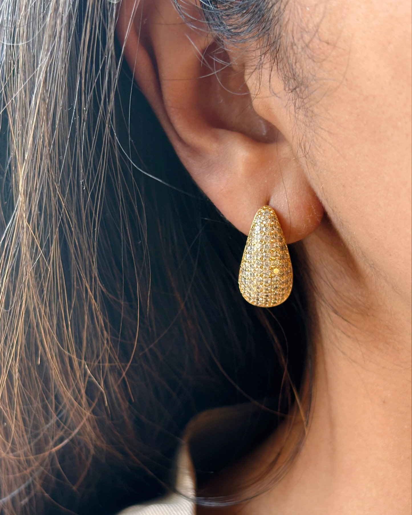 Luxe Icy Drop Studs