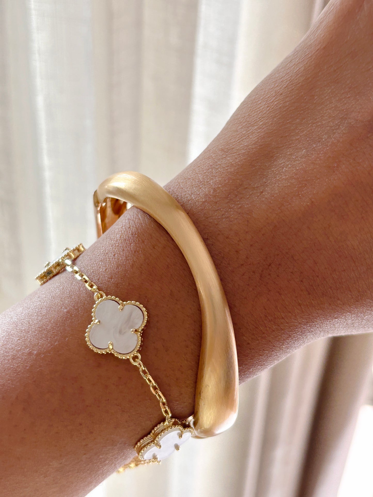 White Clover Bracelet
