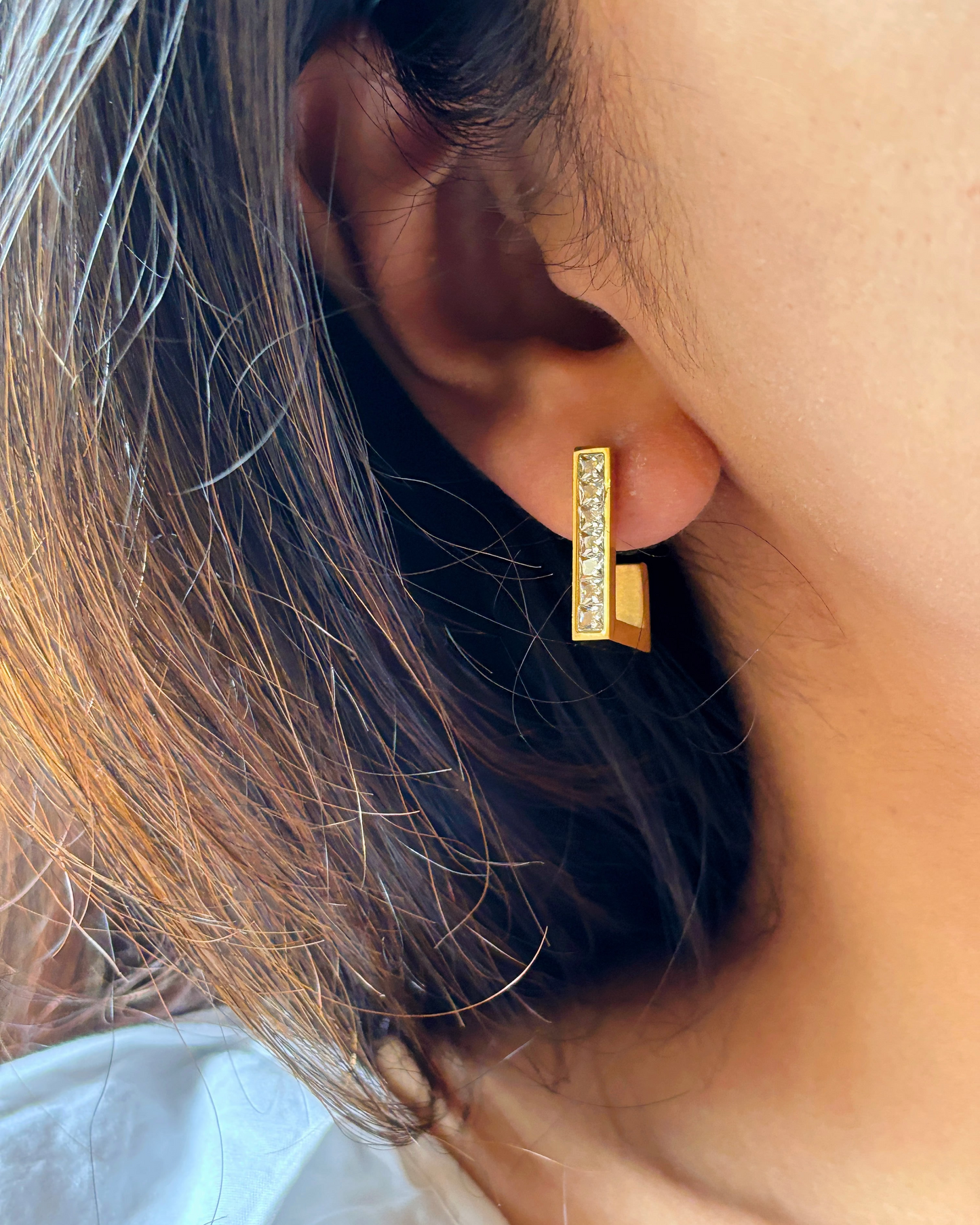Baguette Earrings