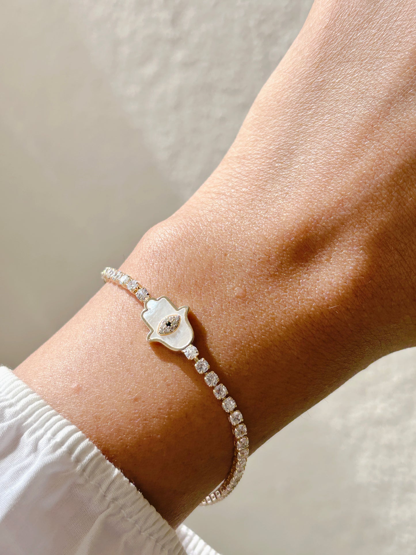 Padma Evil Eye White