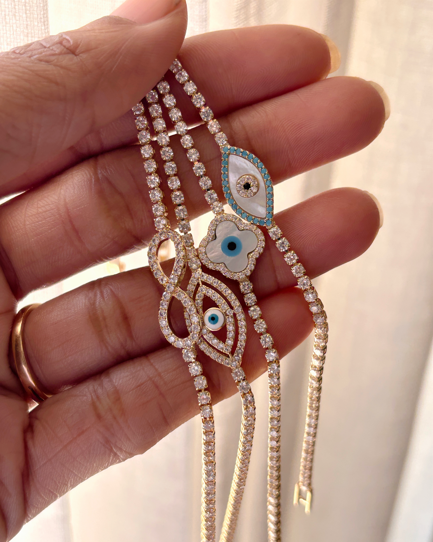 Evil Eye Sleek Bracelet