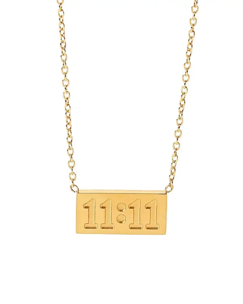 11:11 Gold Necklace