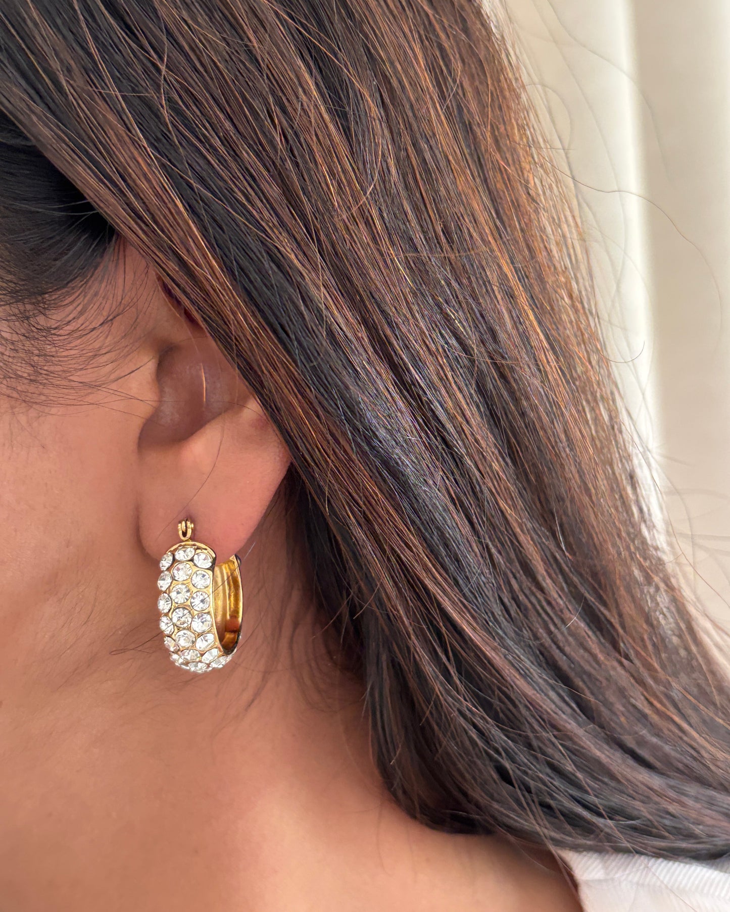 Carla Diamond Hoops