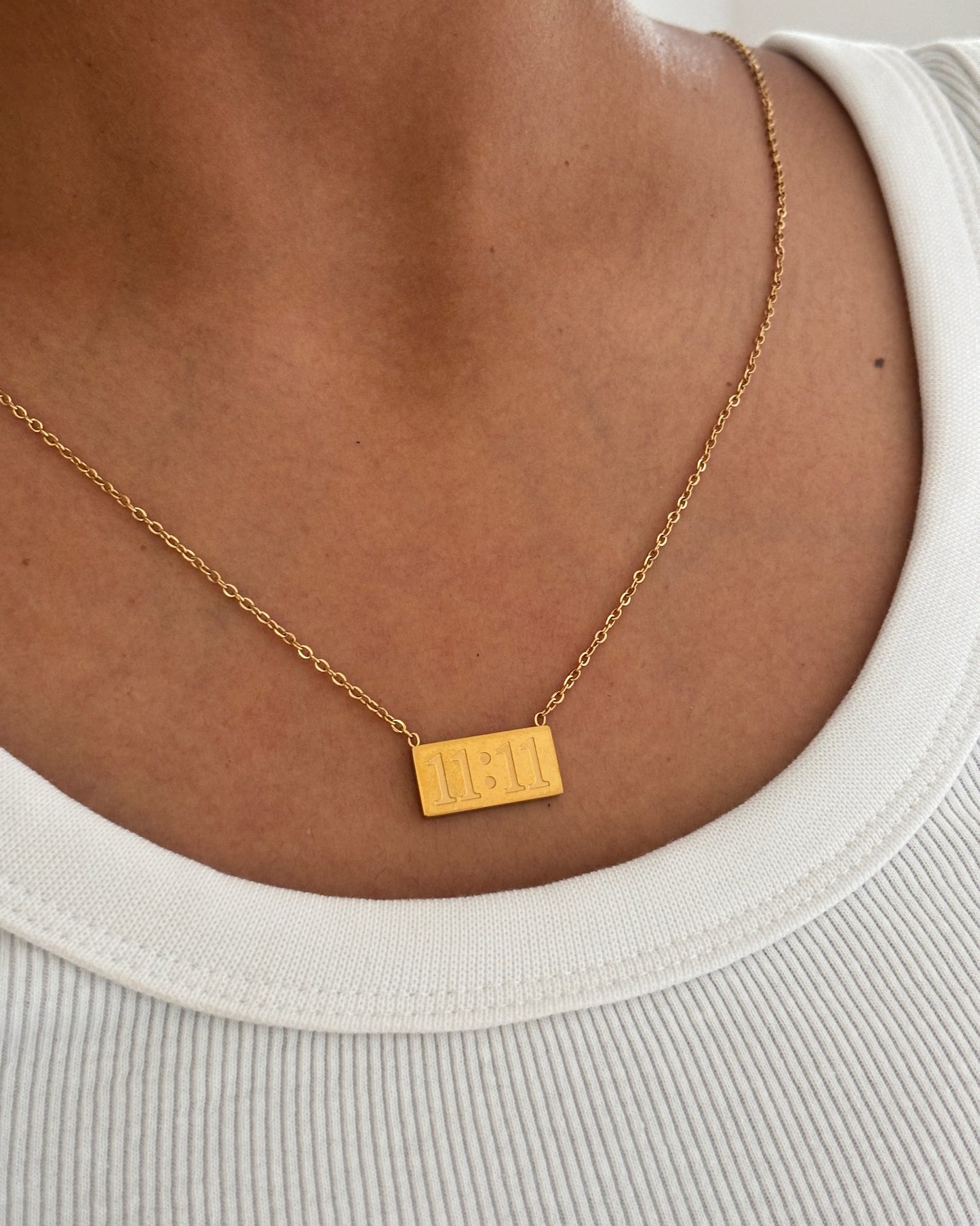 11:11 Gold Necklace