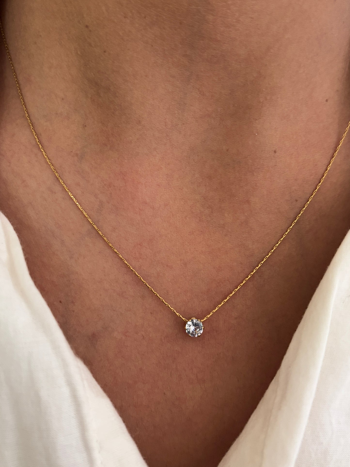 Tia Diamond Necklace