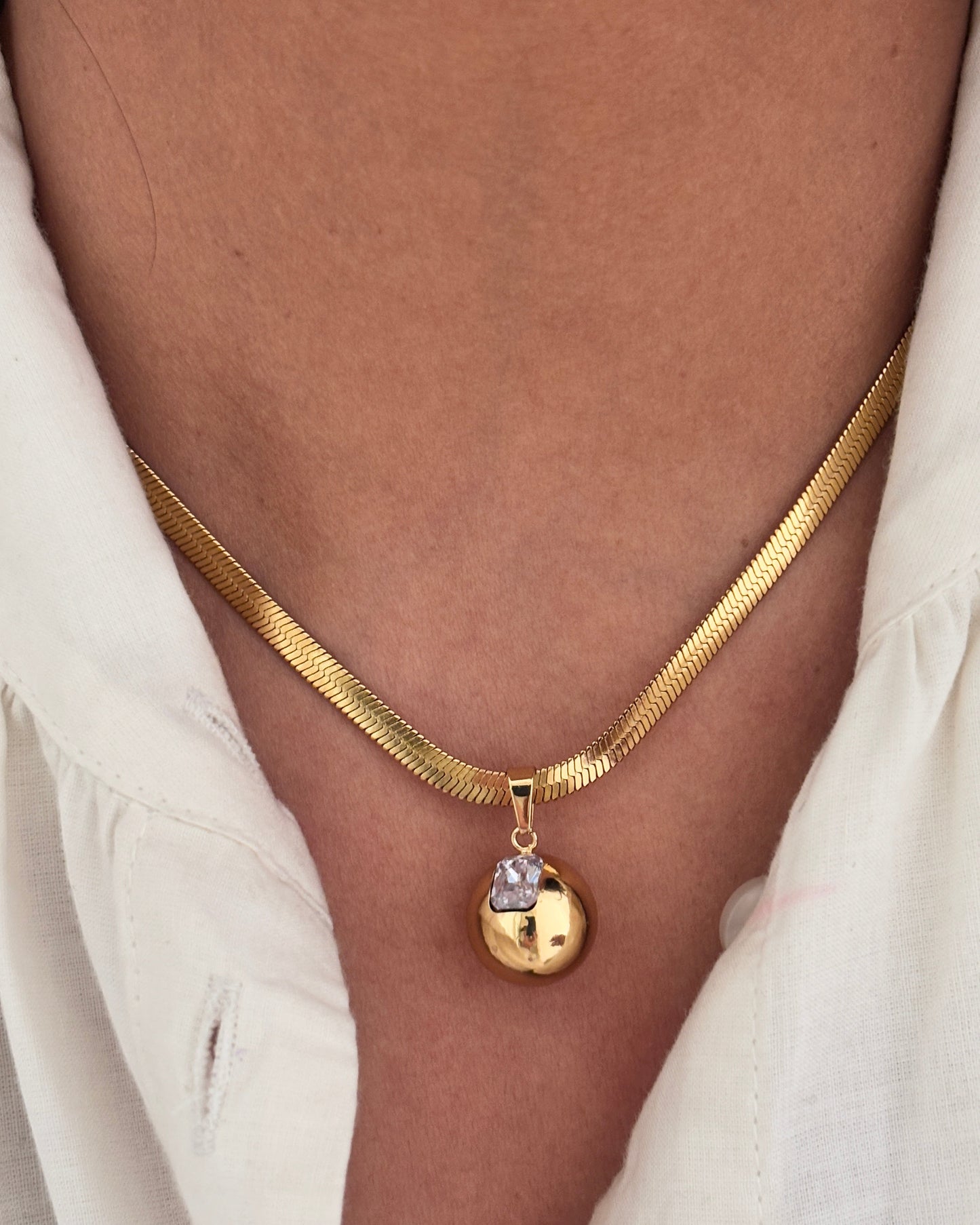 Zoe Diamond Necklace