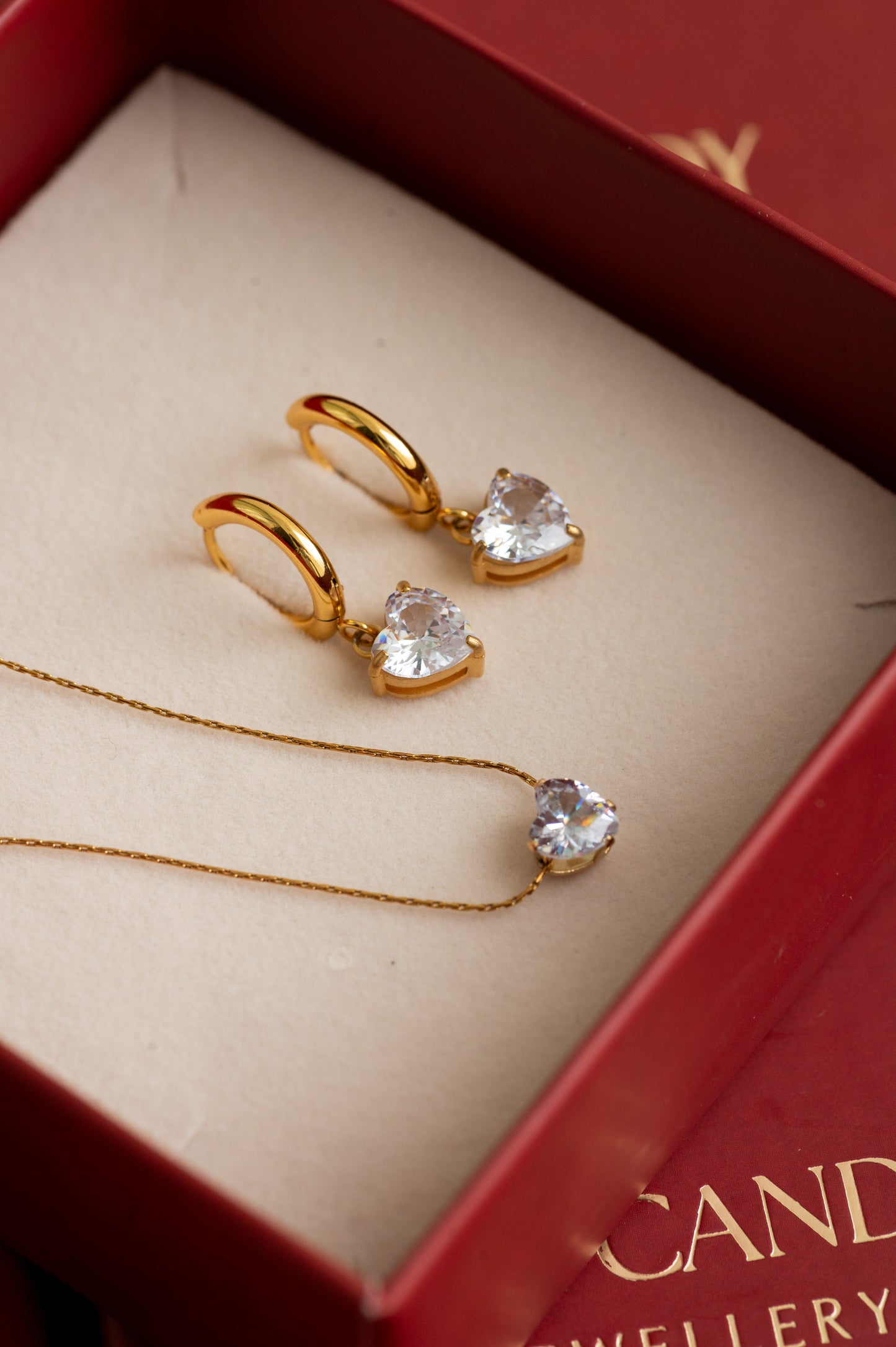 Bella Earrings Necklace Combo