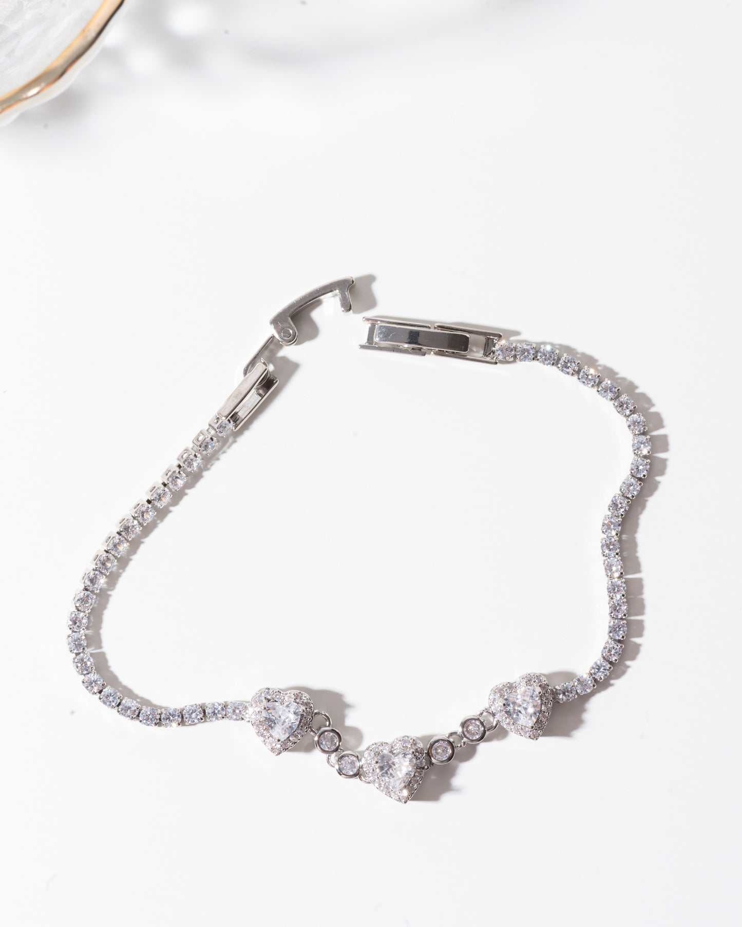 Audrey Heart Diamond Bracelet