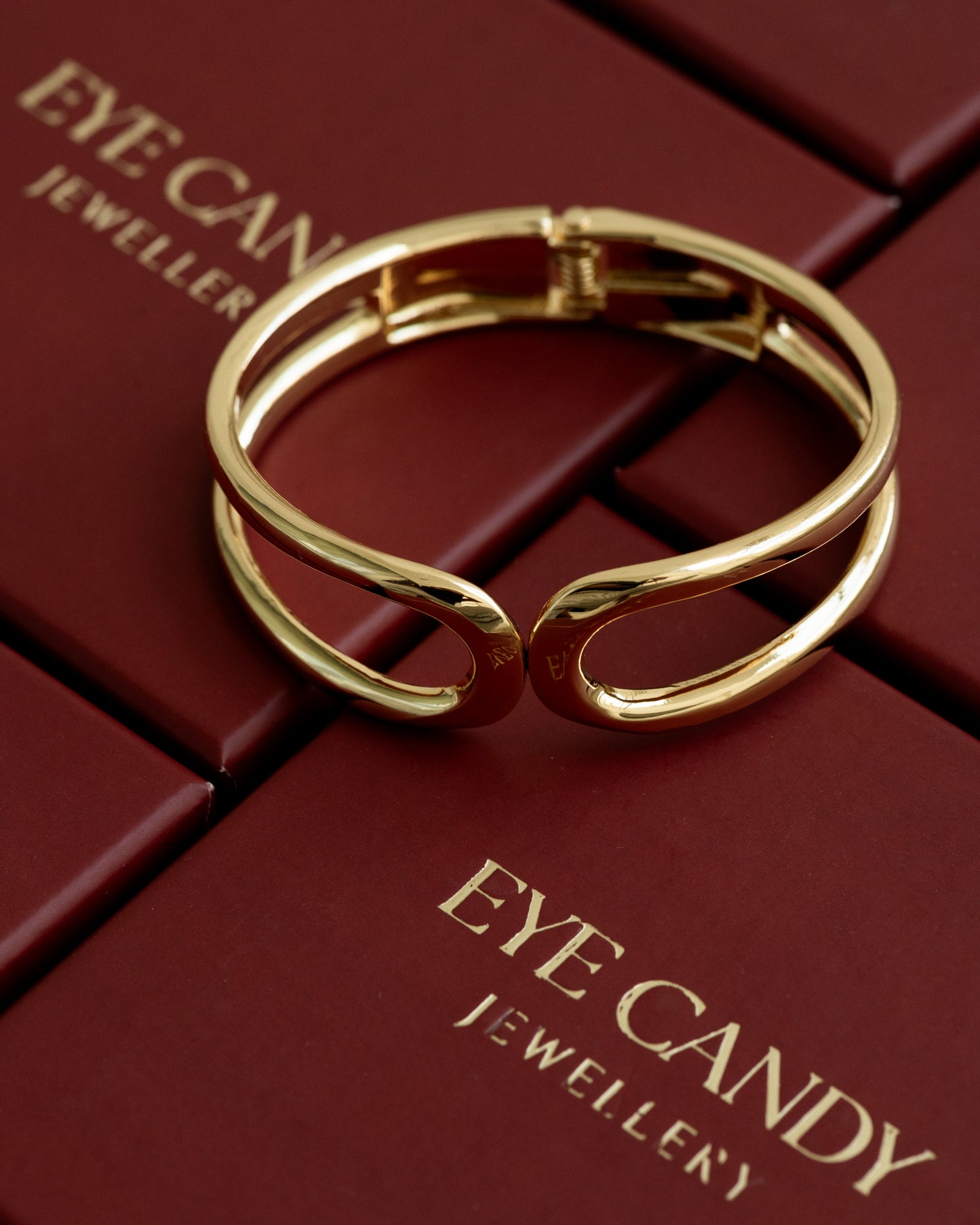 Hinged Cuff Bracelet