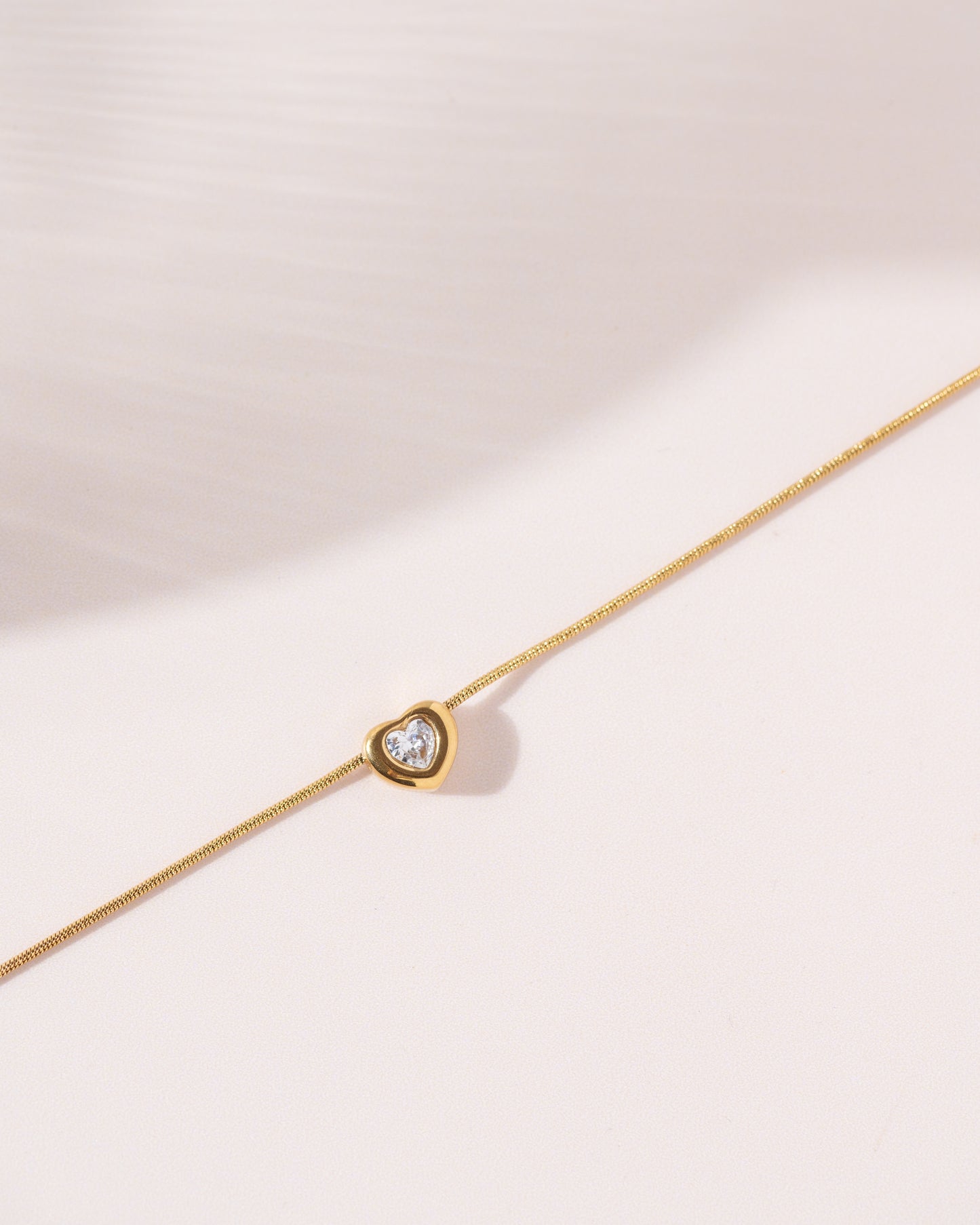Diamond Heart Bracelet