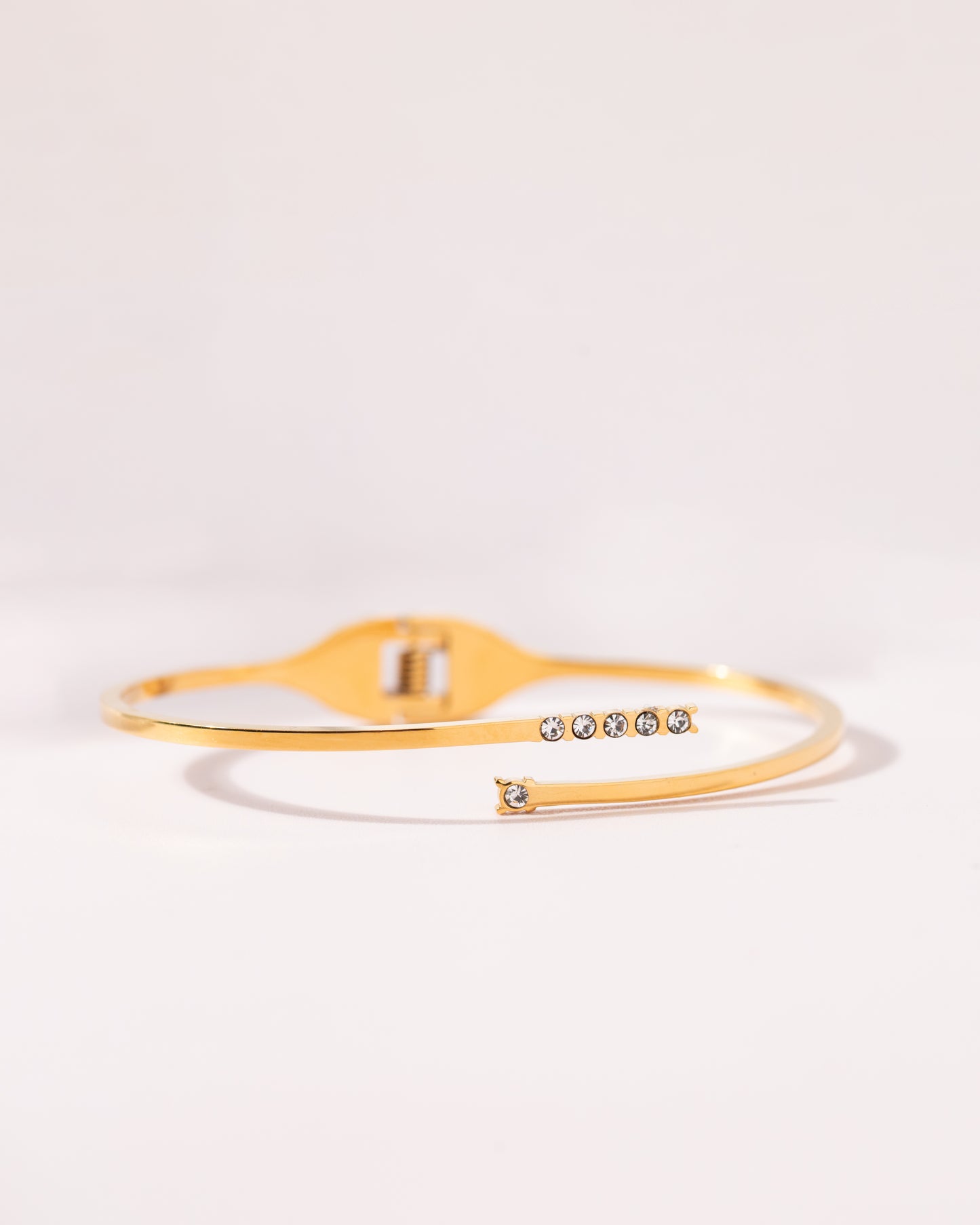 Sleek Diamond Cuff