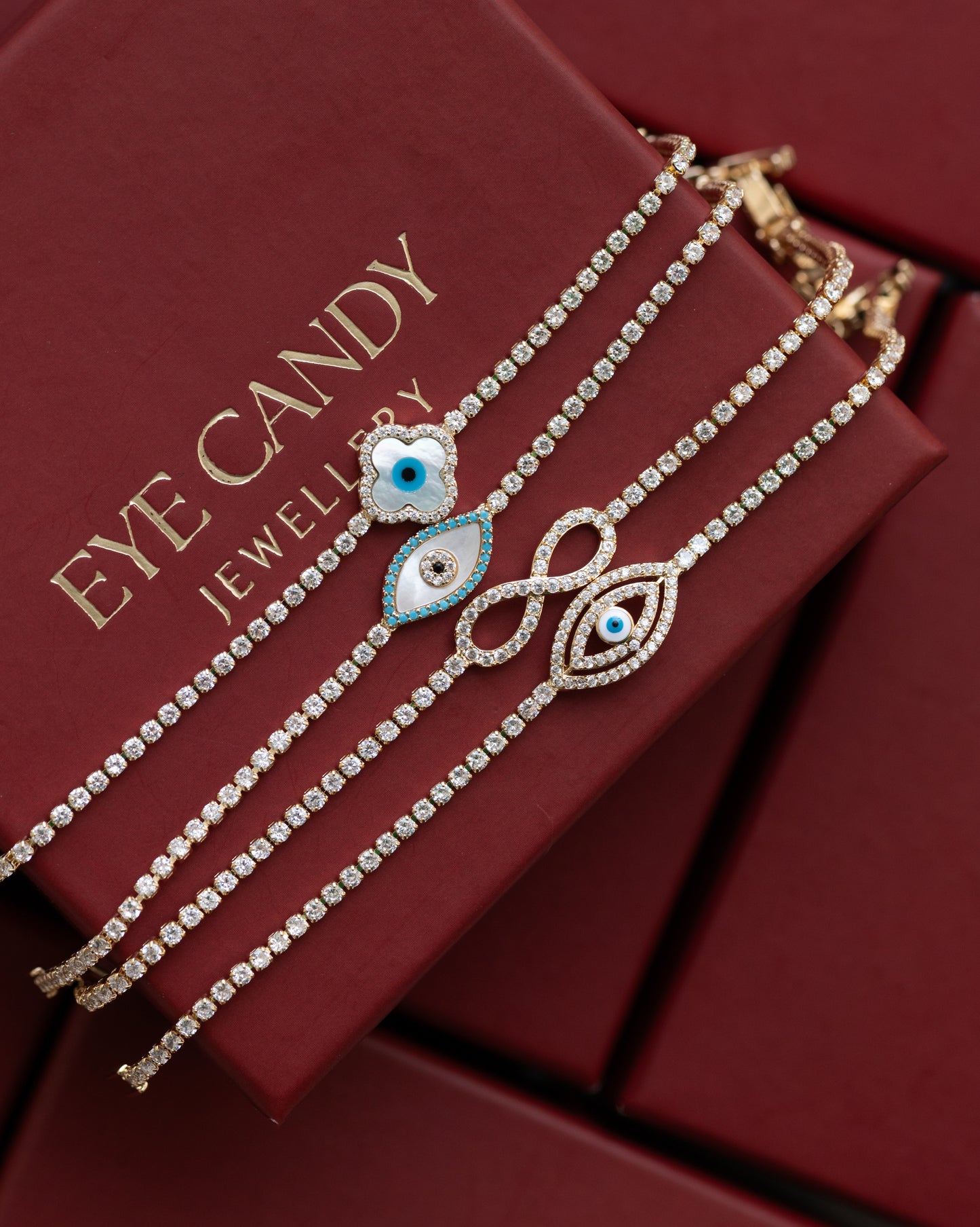 Evil Eye Turquoise Studded