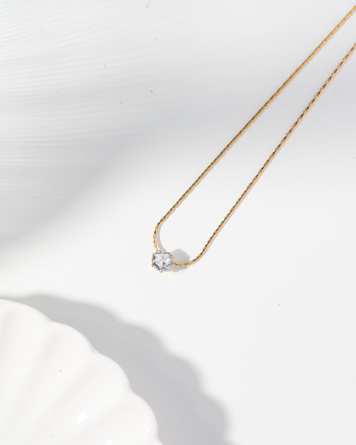 Tia Diamond Necklace