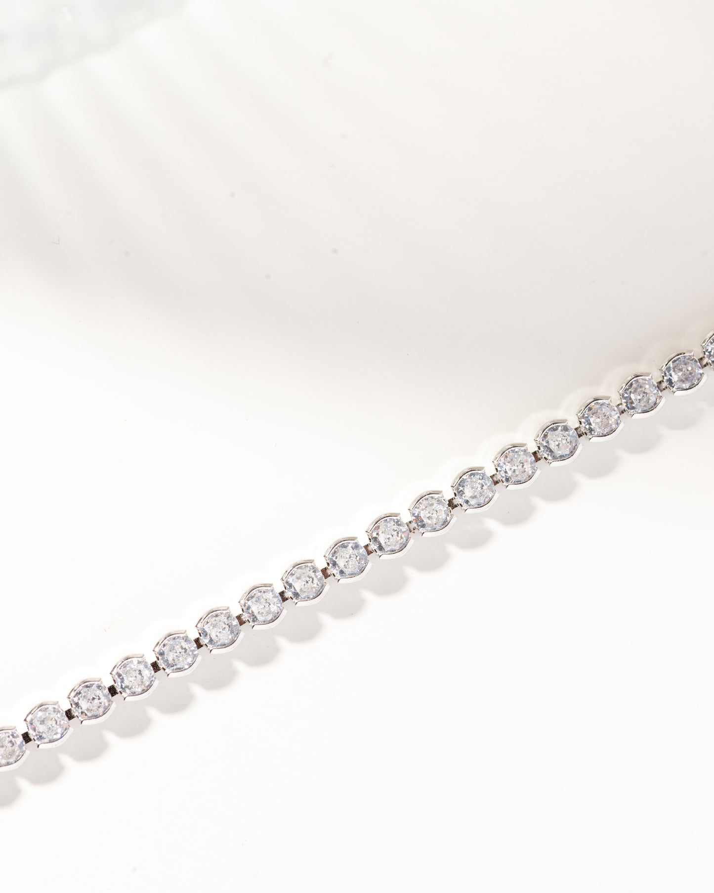 Zoey Silver Tennis Bracelet