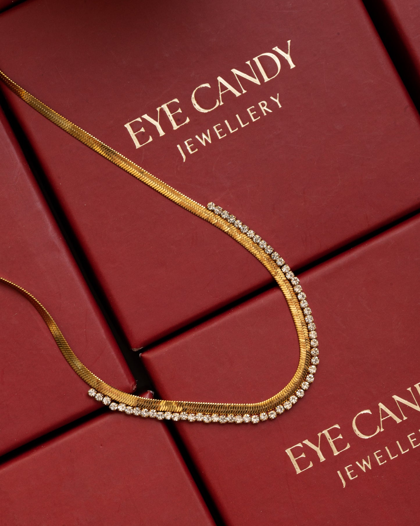 Diamond Snake Chain Combo