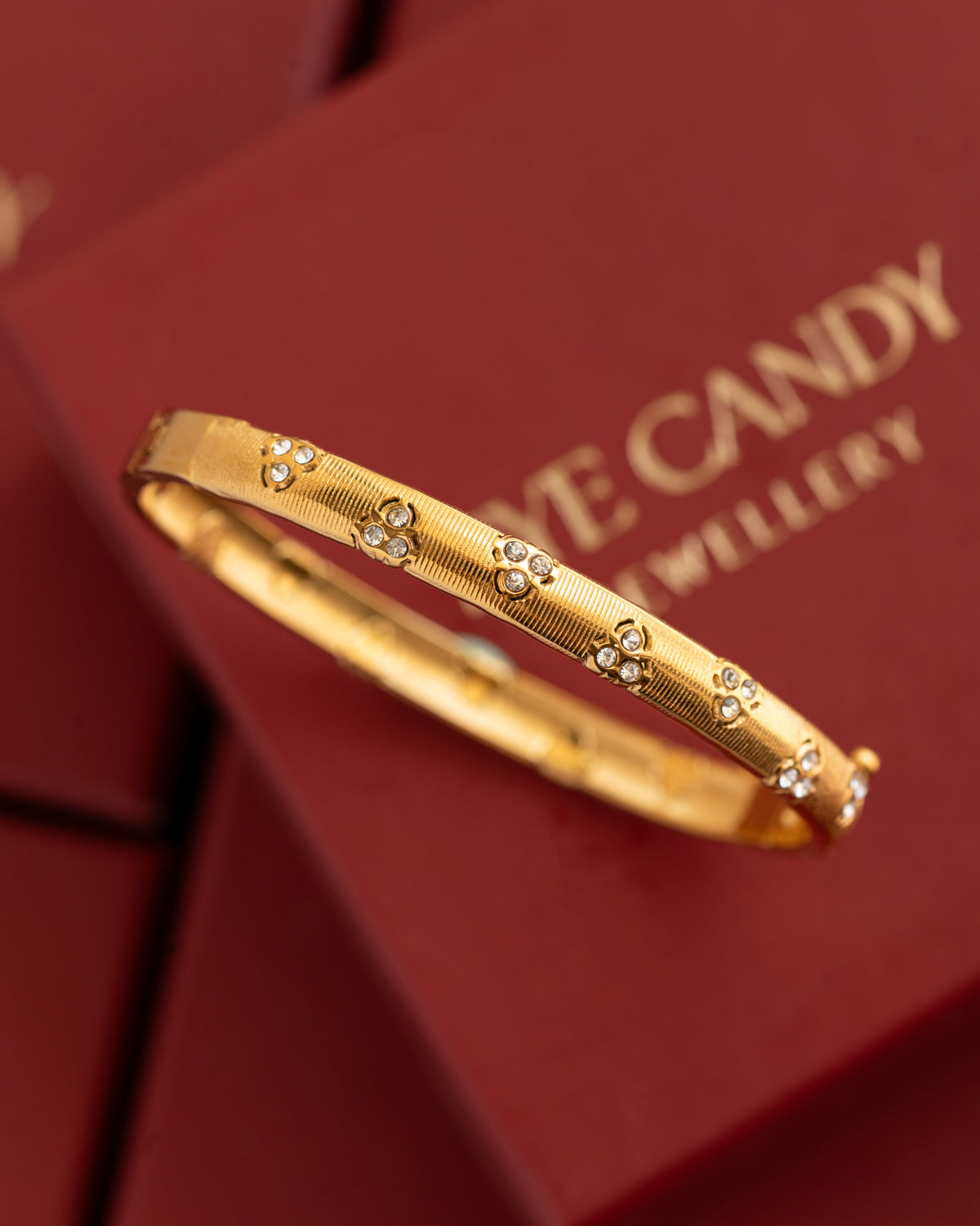 Tara Textured Diamond Cuff