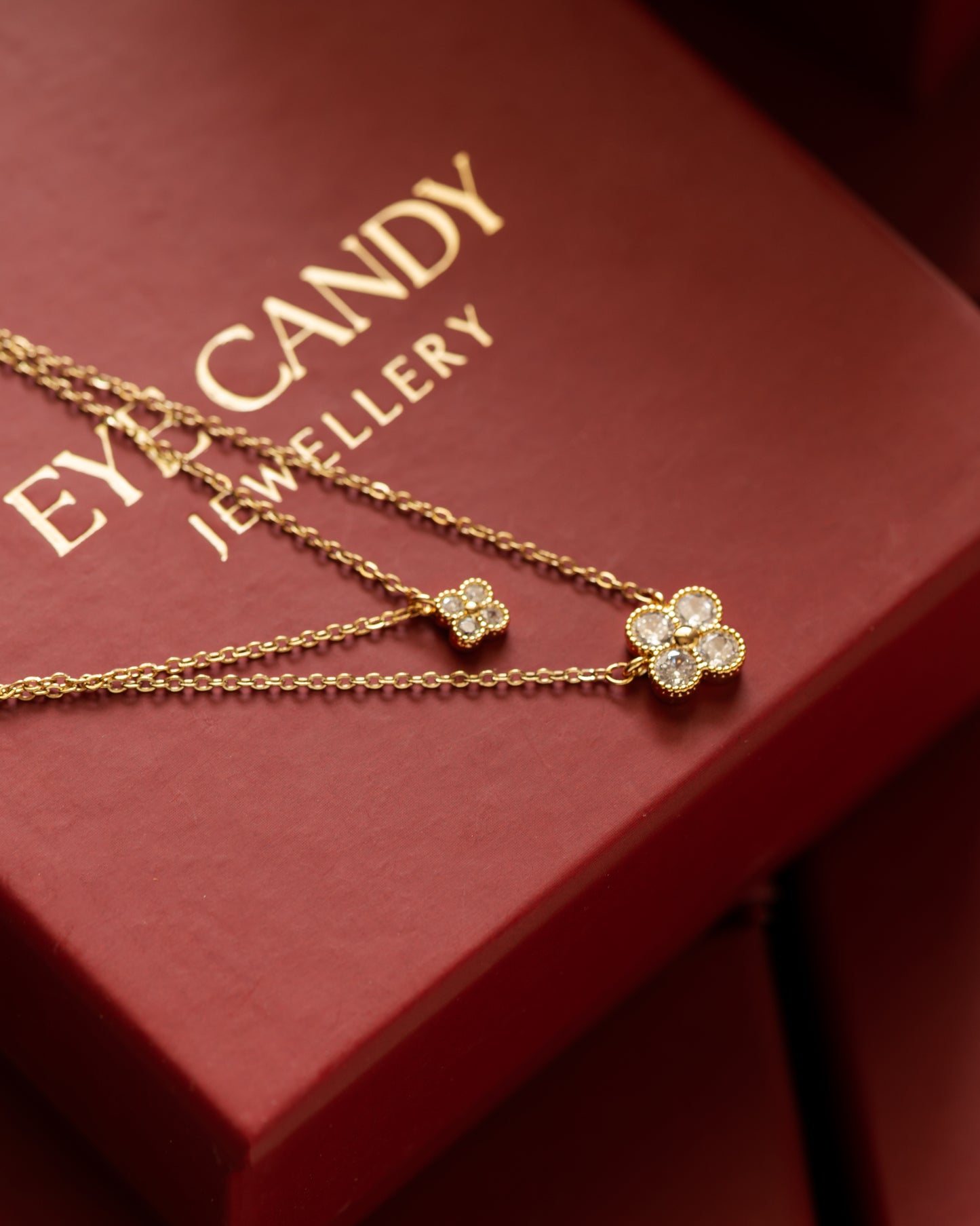Double Layered Flora Necklace