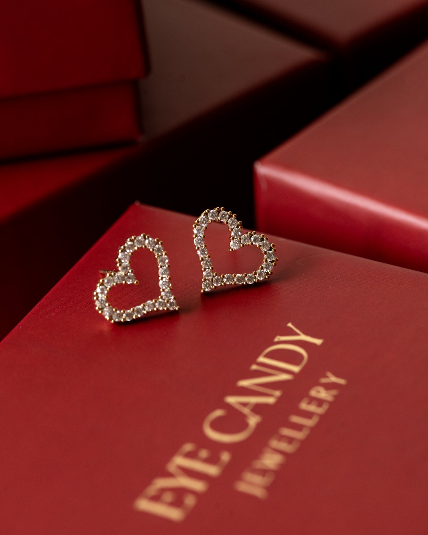 Gold Diamond Heart