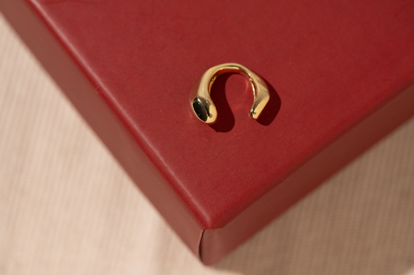Molten Golden Ear Cuff