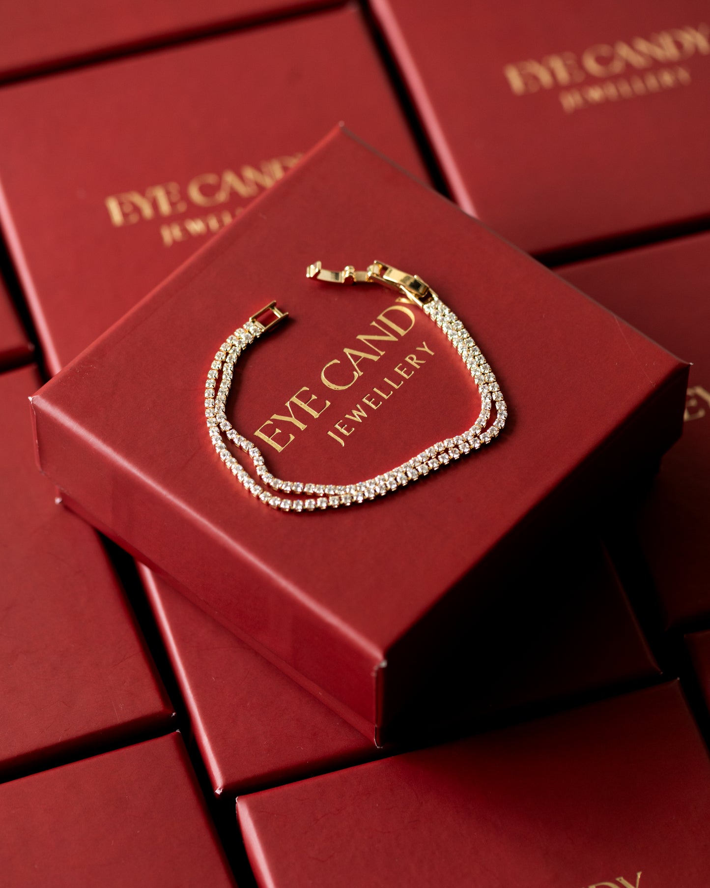 Double layer Tennis Bracelet