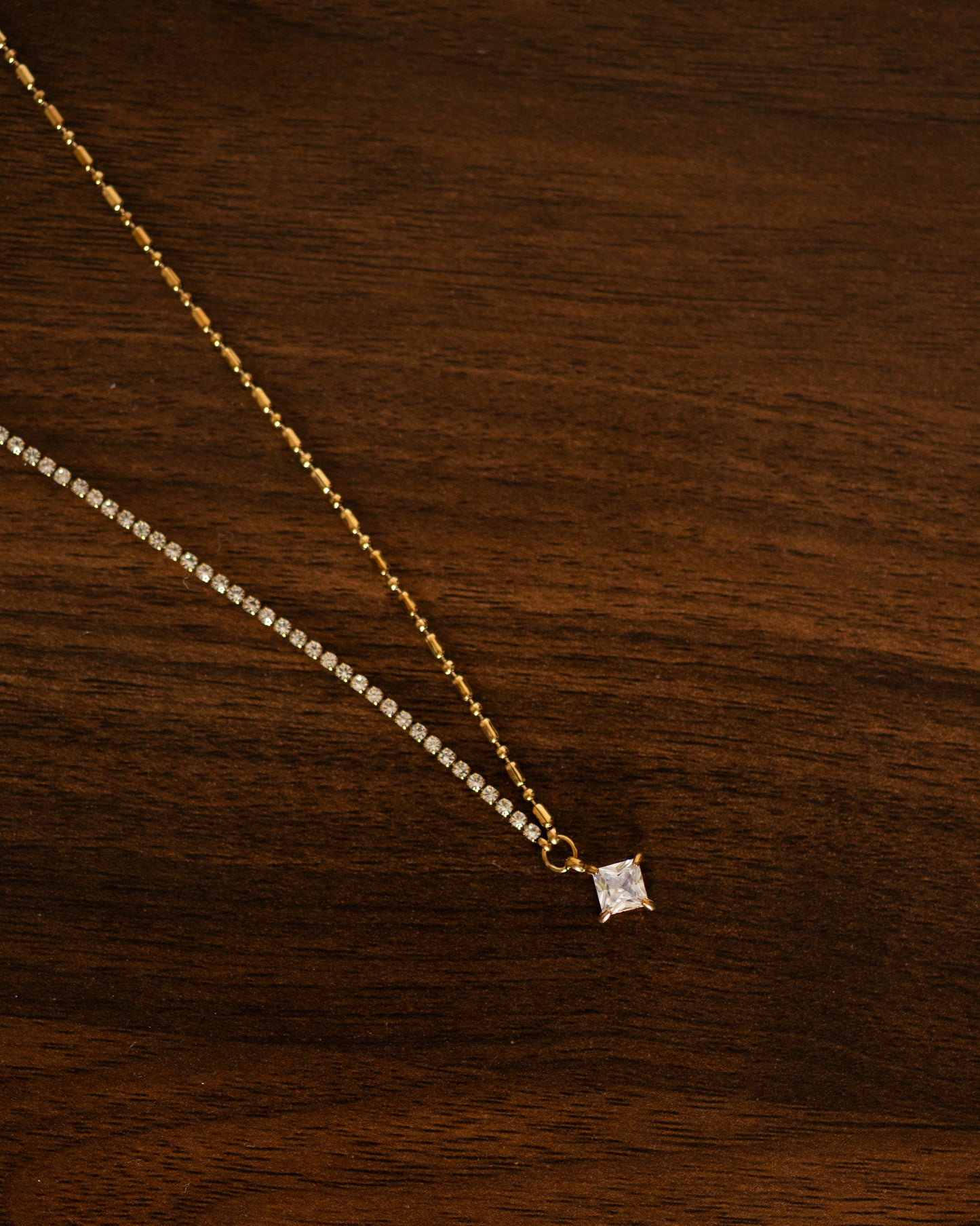 Tia Tennis Necklace