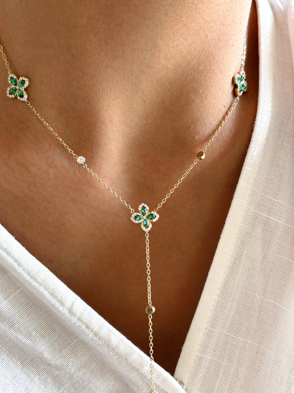 Samira Emerald Necklace