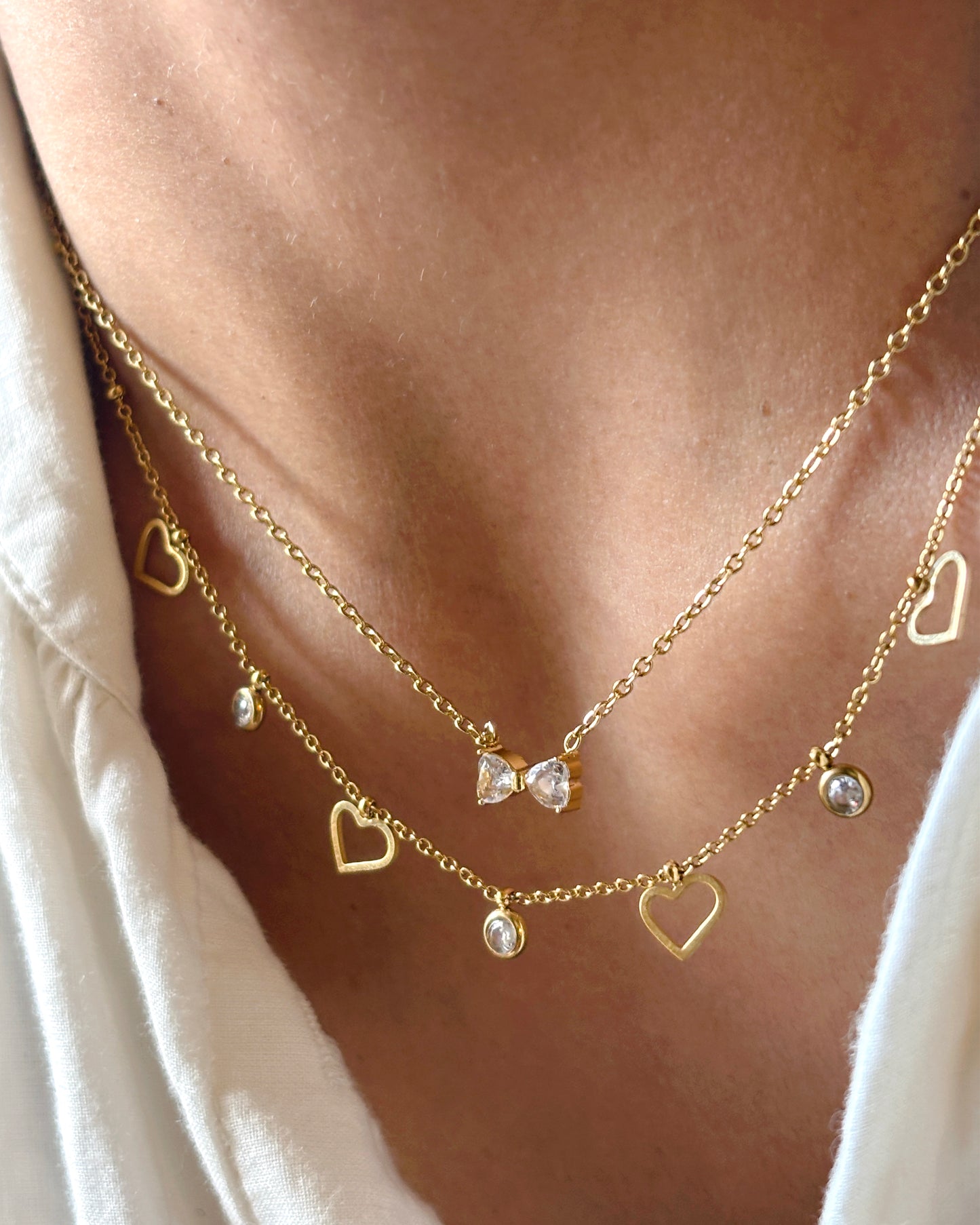 Dainty Bow Necklace