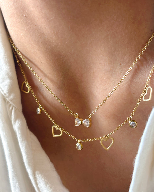 Dainty Bow Necklace