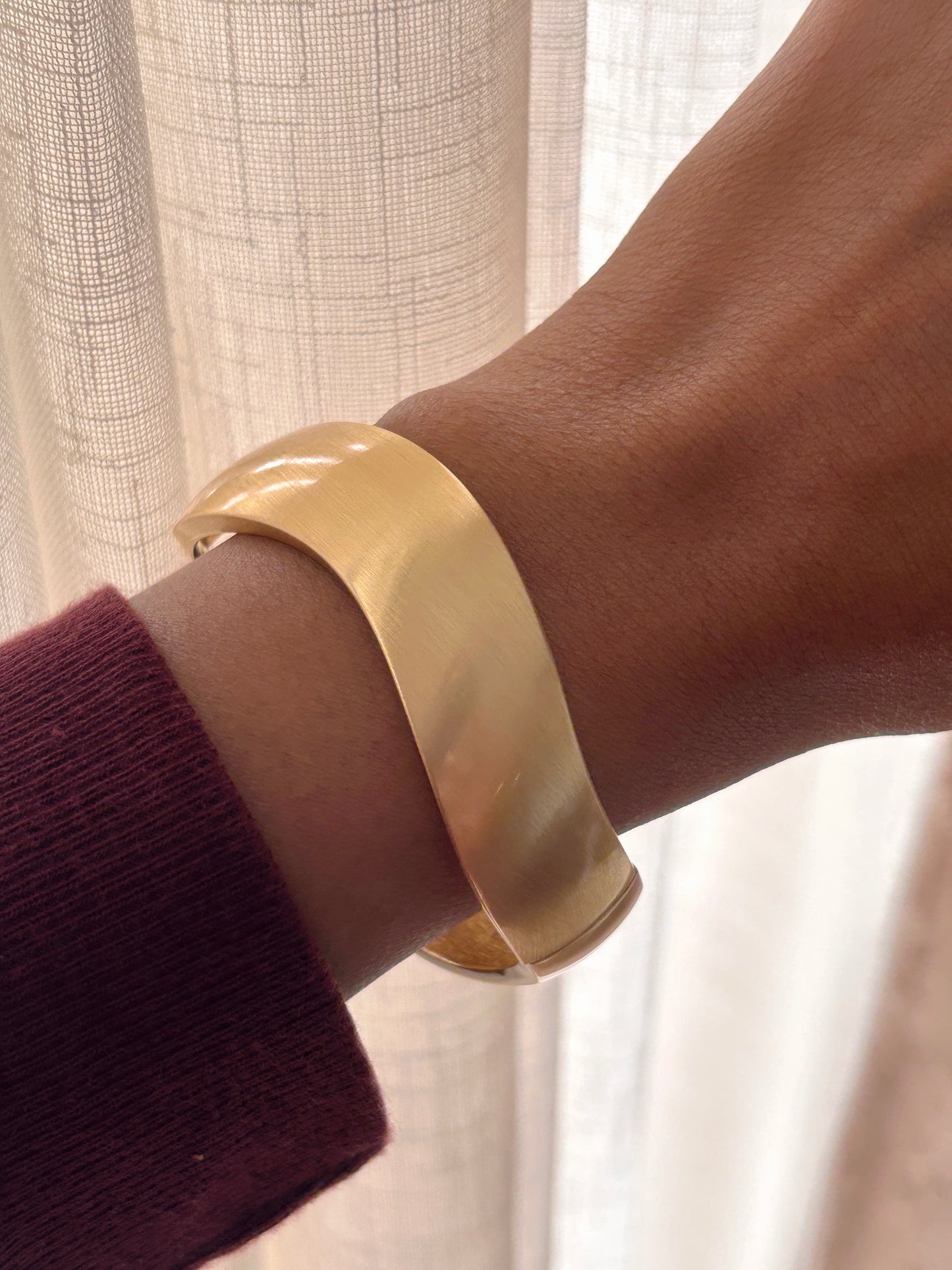 Oree Gold Statement Cuff
