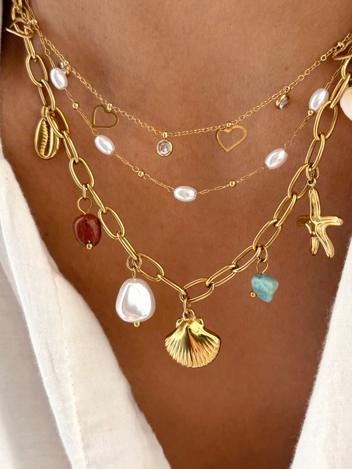 Mini Perla Chain - Fresh water pearls