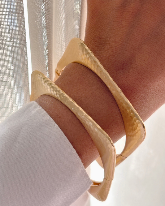 Hammered Sleek Cuff