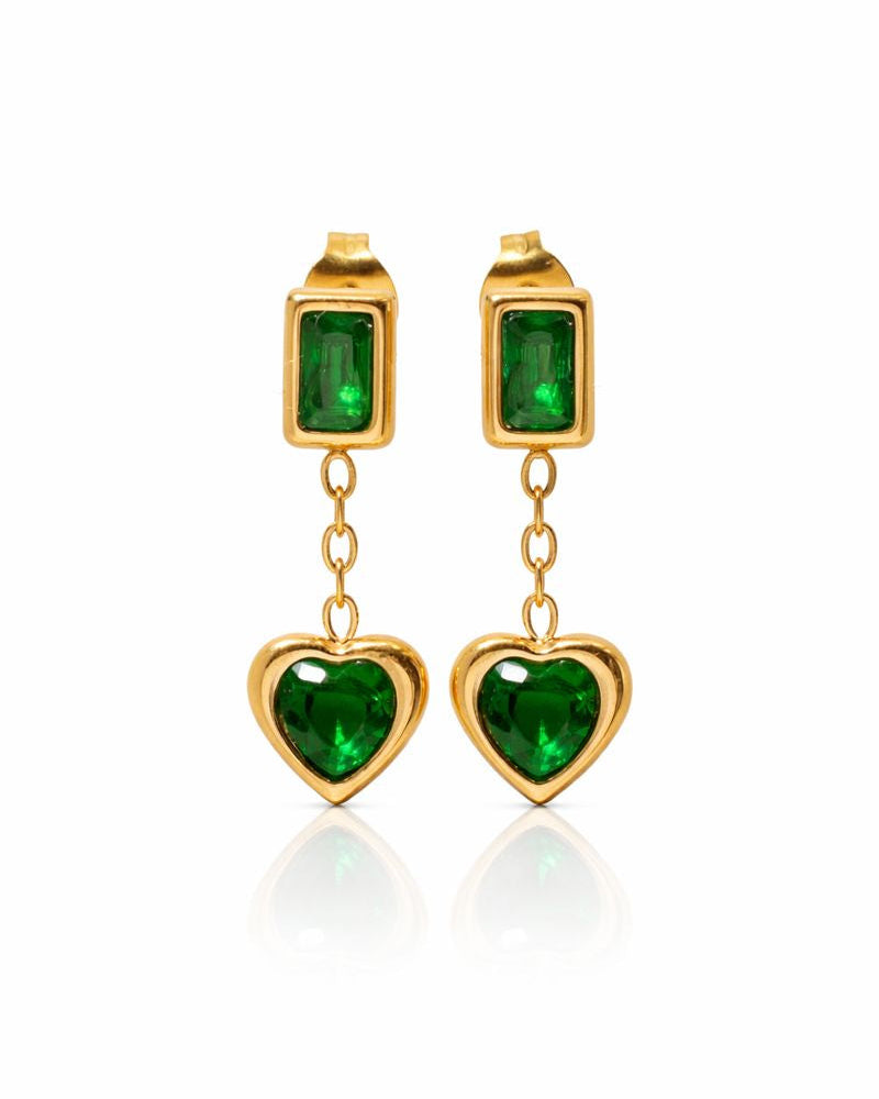 Emerald Dangles