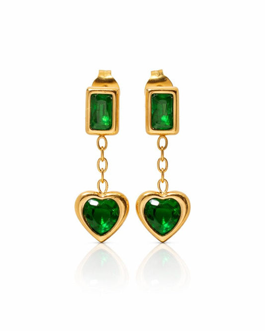 Emerald Dangles