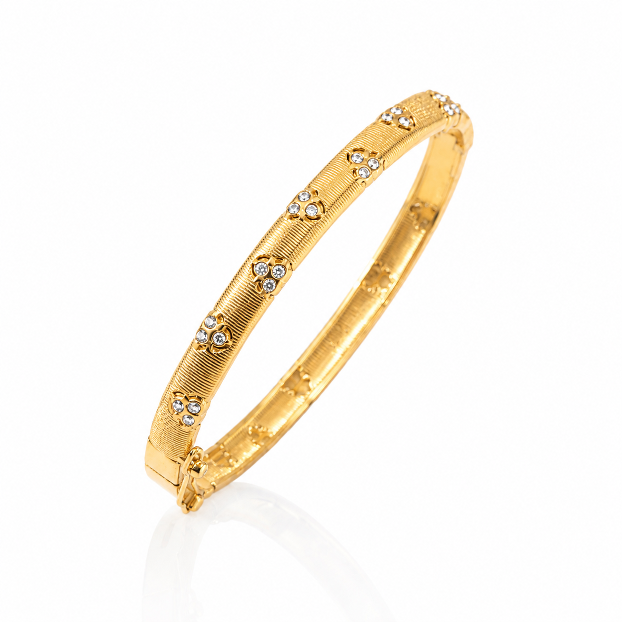 Tara Textured Diamond Cuff