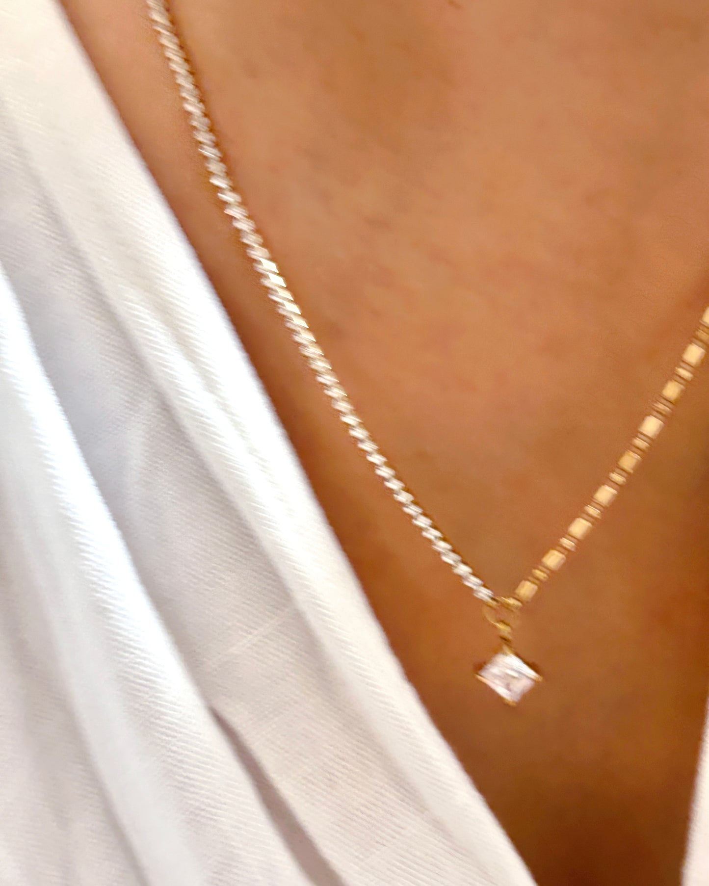 Tia Tennis Necklace
