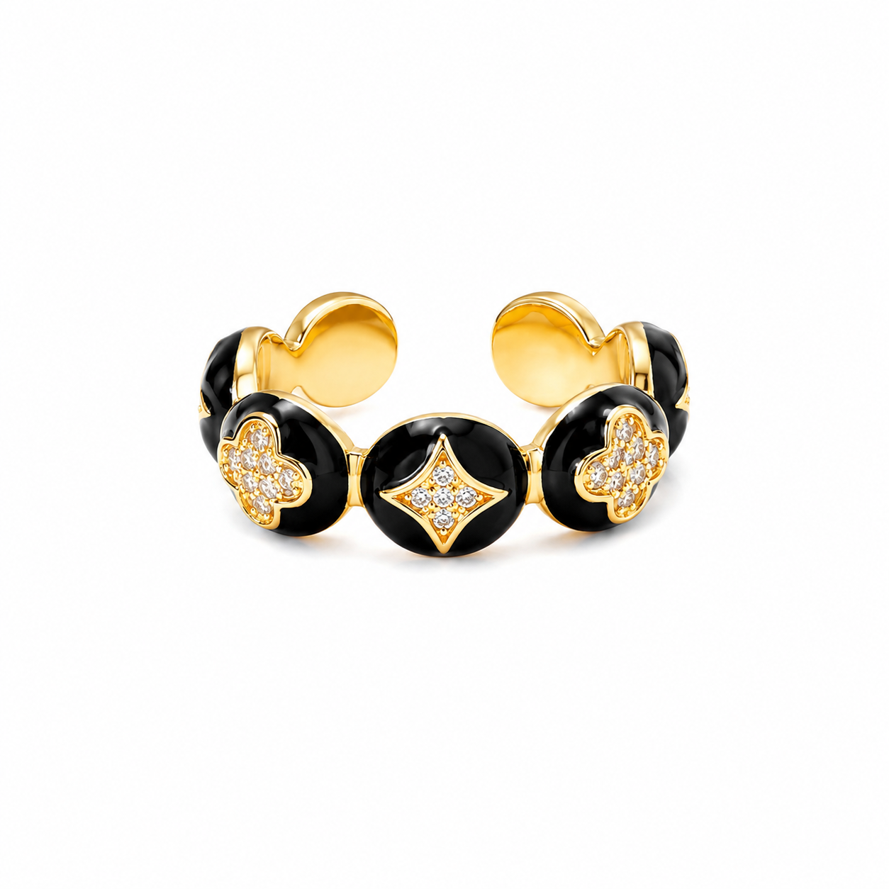 Black Clover Ring Band