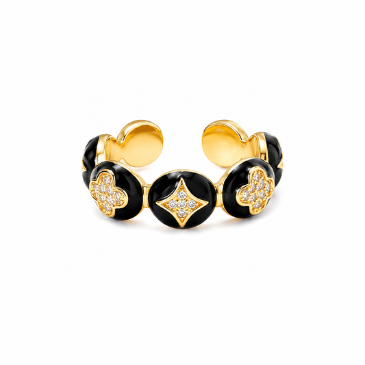 Black Clover Ring Band