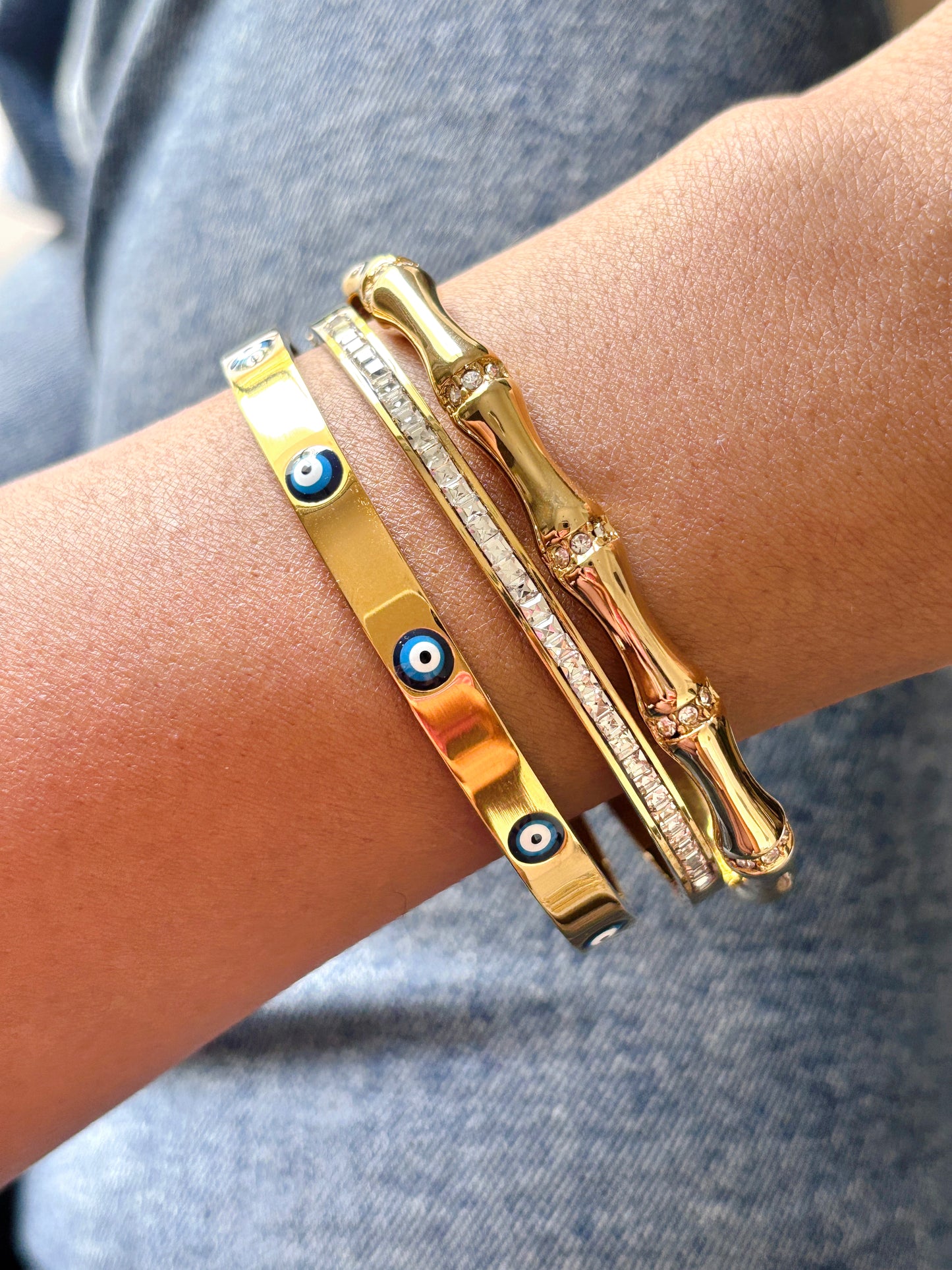 Diamond Bamboo Cuff