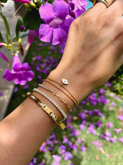 Evil eye dainty Bracelet