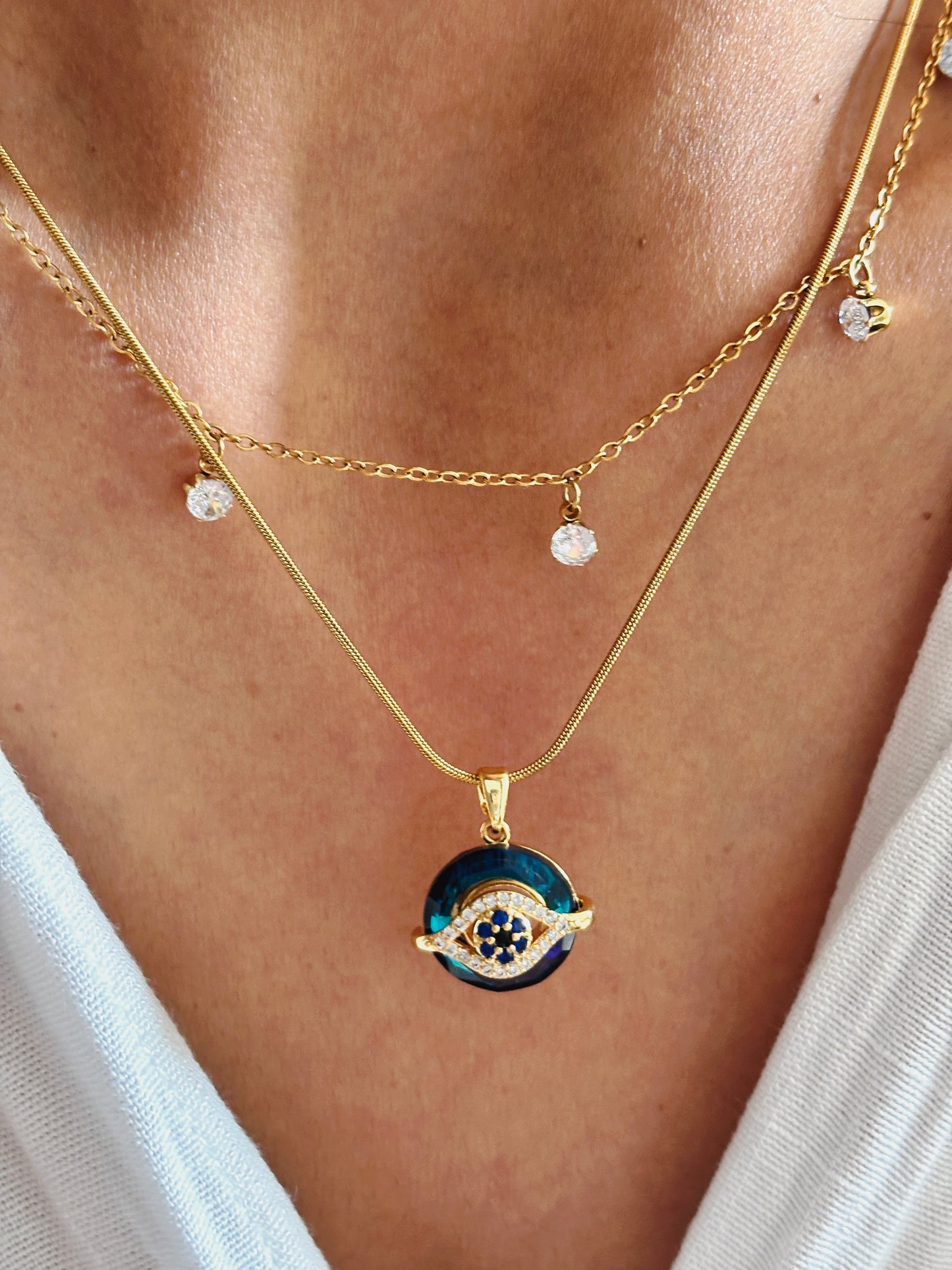 Gemstone Evil Eye