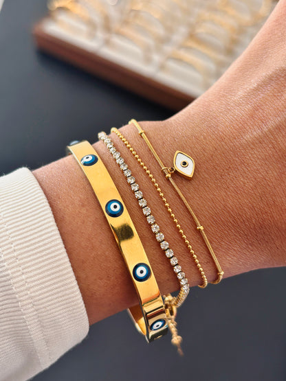 Evil eye dainty Bracelet