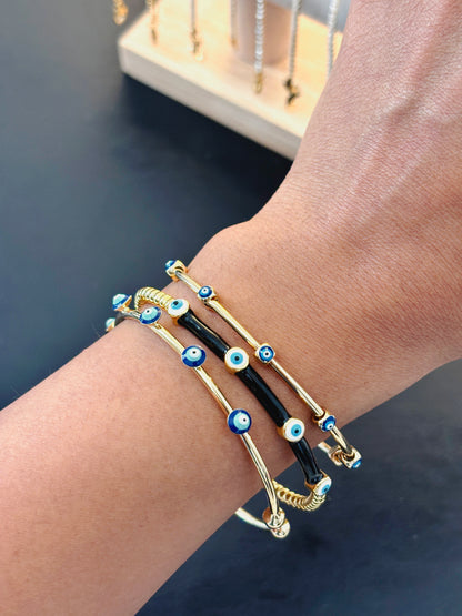 Evil Eye Bangles- set of 3
