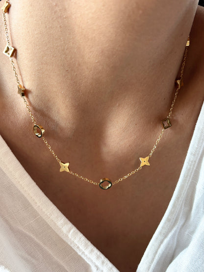 Clover Chain Necklace