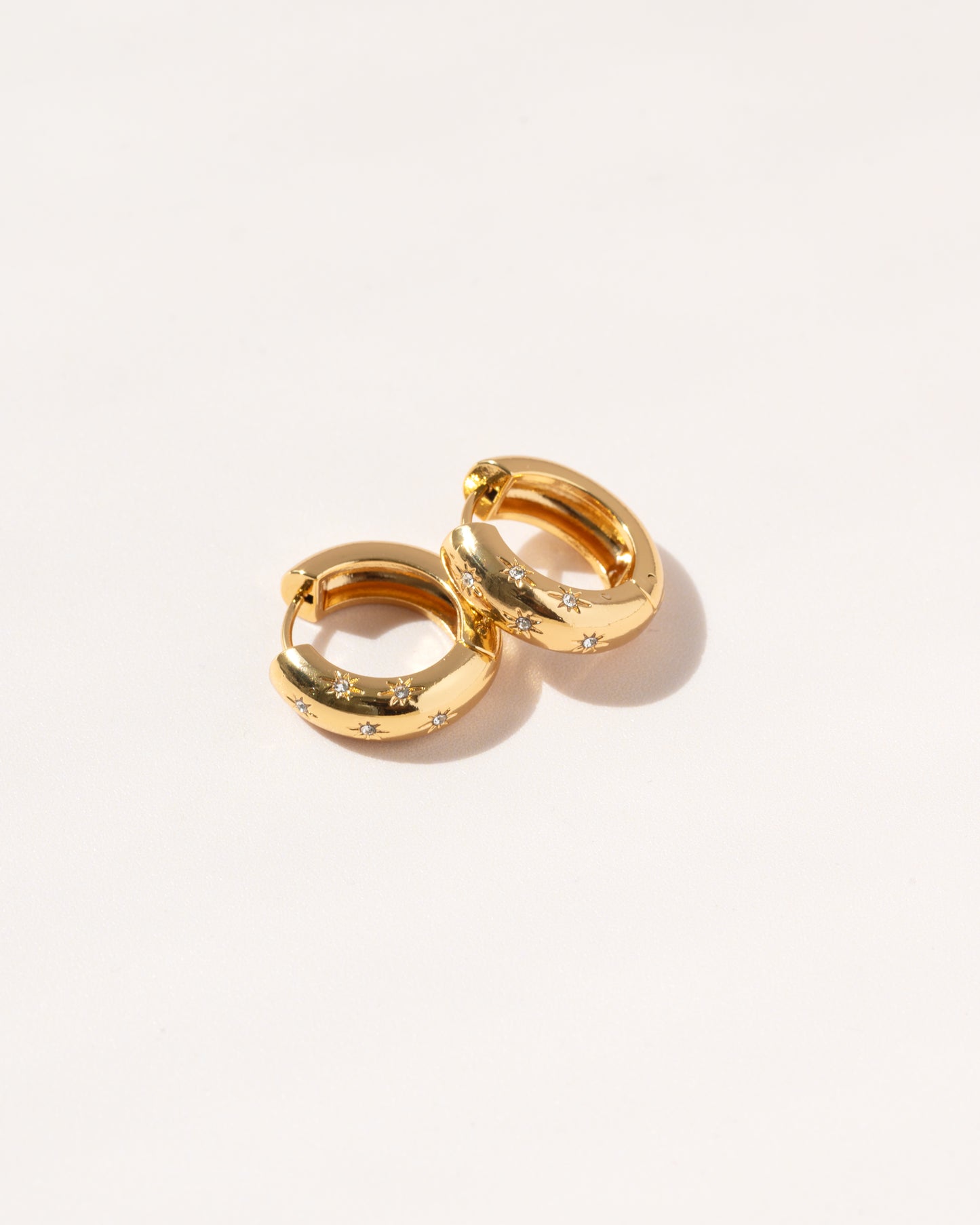Alora Gold Hoop Earrings