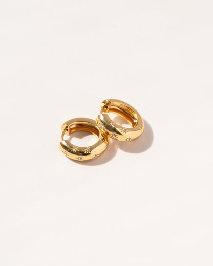 Alora Gold Hoop Earrings