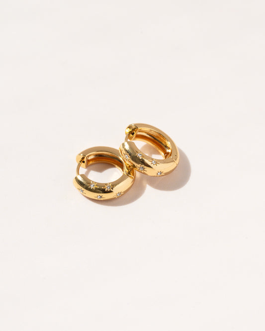 Alora Gold Hoop Earrings