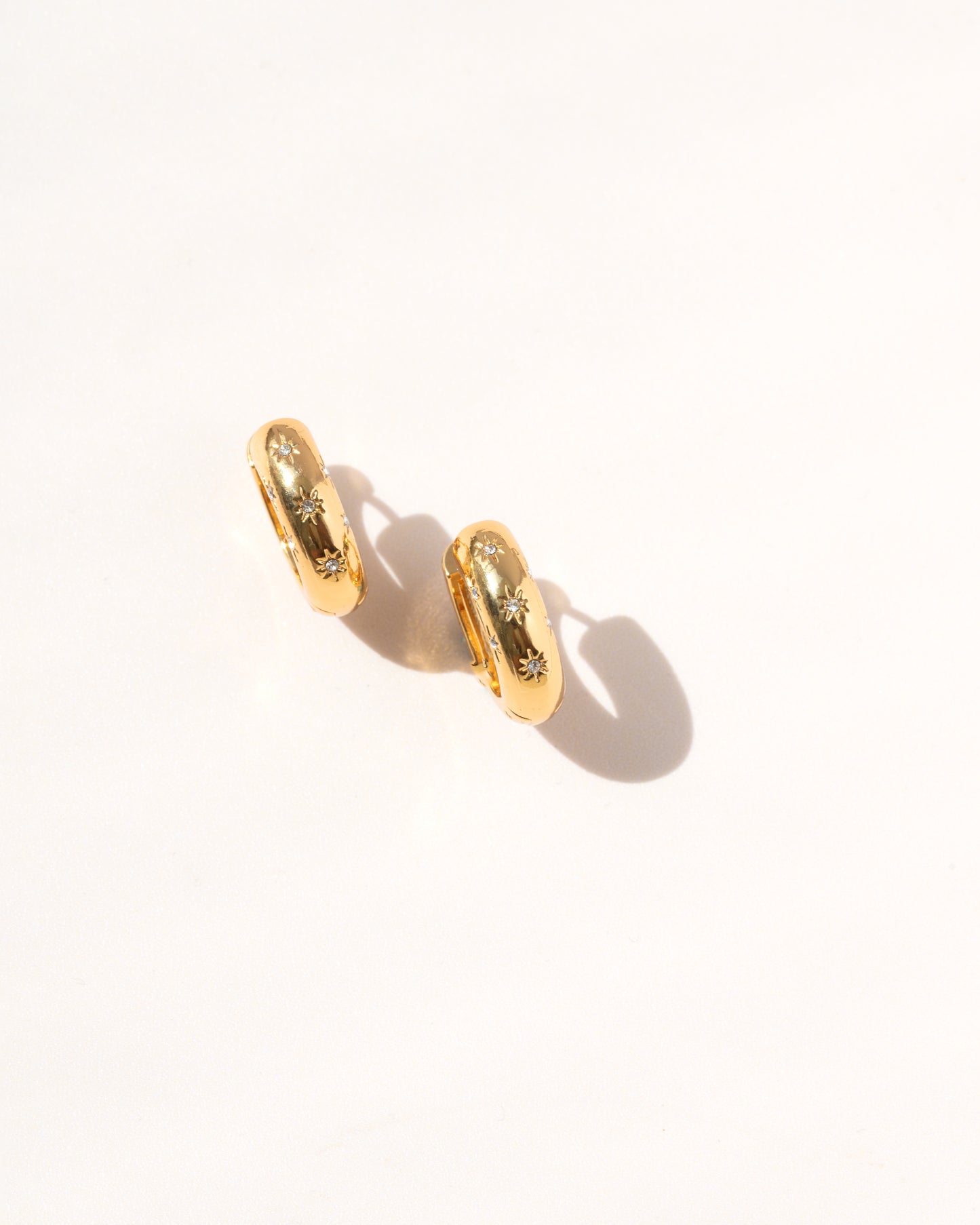 Alora Gold Hoop Earrings