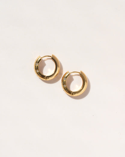 Alora Gold Hoop Earrings