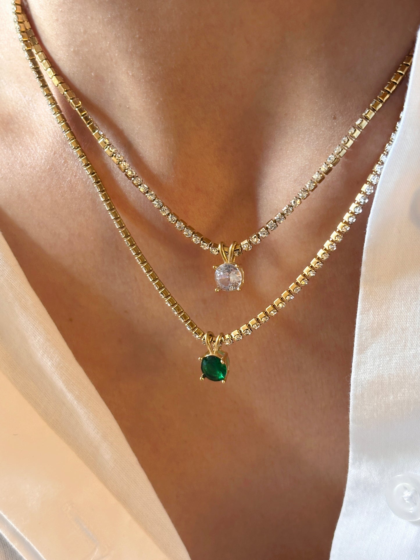 Diamond Icy Chain Necklace