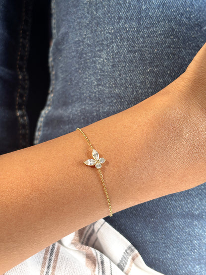 Dainty Butterfly Bracelet